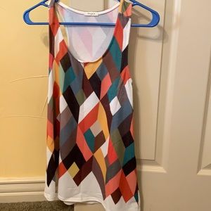 Large print tank top